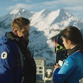 Une scène du film <em>Slalom</em>