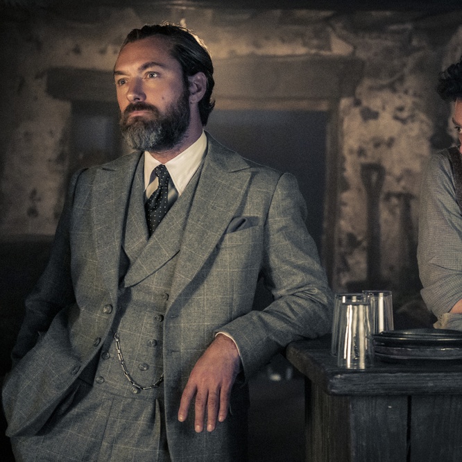 Une scène du film <em>Fantastic Beasts: The Secrets of Dumbledore</em>