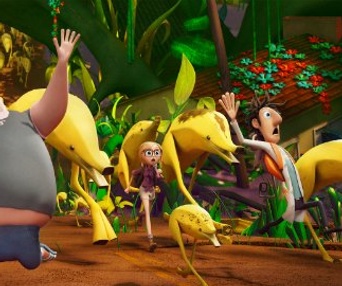Une scène du film Cloudy with a Chance of Meatballs 2