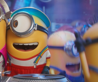 Une scène du film Minions: The Rise of Gru
