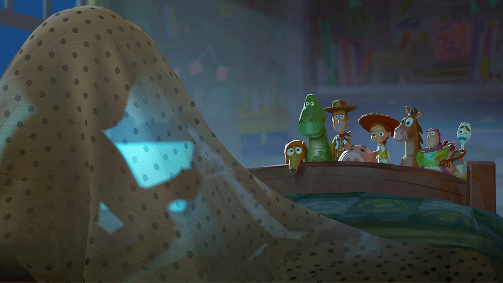 Une image conceptuelle du film Toy Story 5
