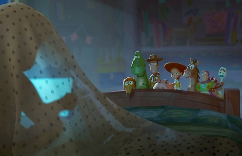 Une image conceptuelle du film Toy Story 5