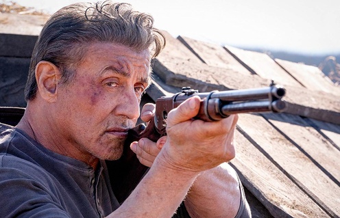 Une scène du film Rambo: Last Blood