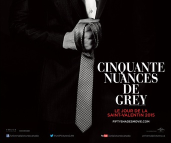 Affiche du film Cinquante nuances de Grey