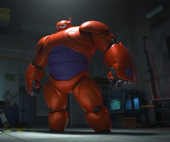 Une scène du film Big Hero 6
