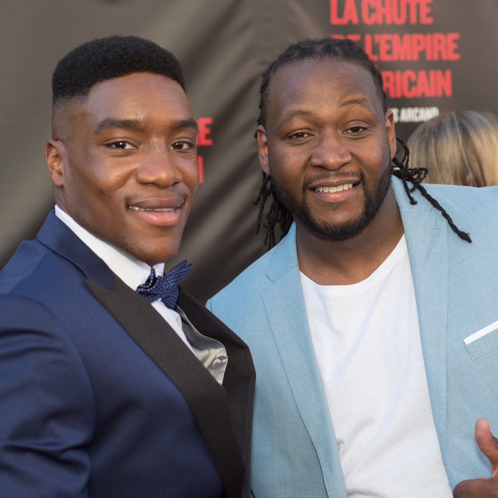 Tapis rouge du film La chute de l'empire américain