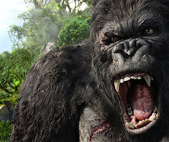 Scène du film King Kong
