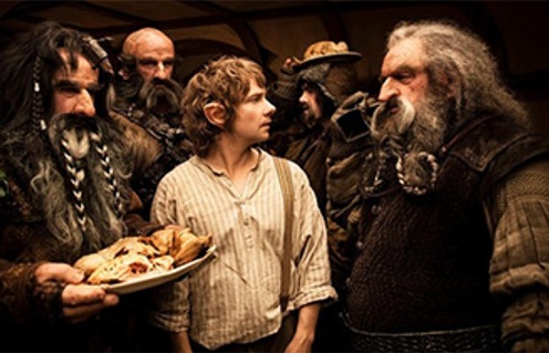 Une scène du film The Hobbit: An Unexpected Journey
