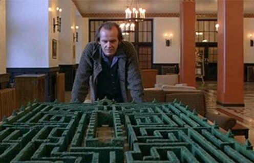 Une scène du film The Shining