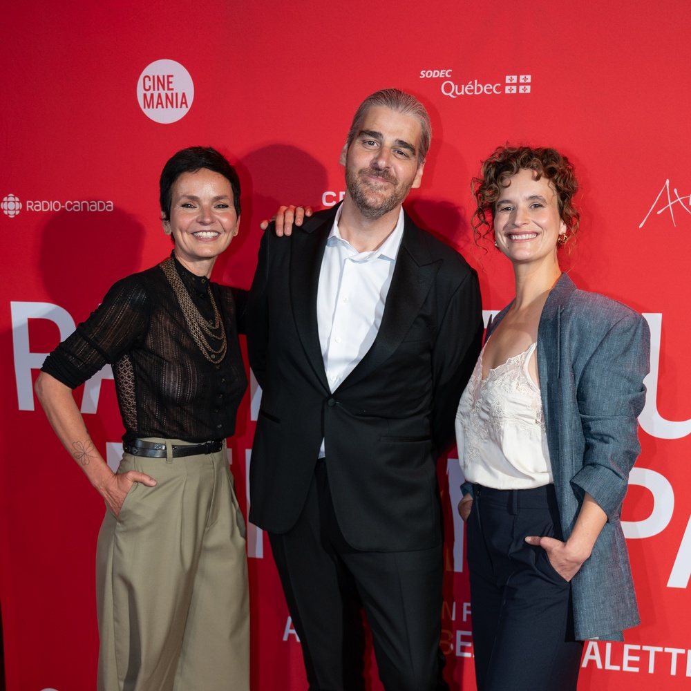 Tapis rouge du film Pauline Julien, femme pays