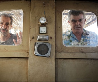 Une scène du film Le cochon de Gaza