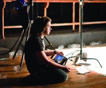Sur le plateau du film Scott Pilgrim vs. the World