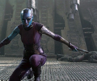 Une scène du film Guardians of the Galaxy