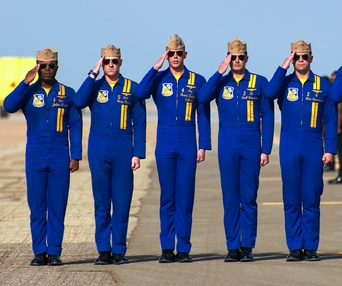 Une scène du film The Blue Angels