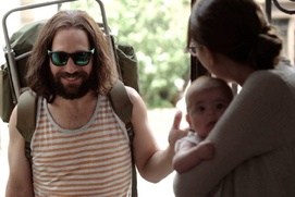 Une scène du film My Idiot Brother Une scène du film My Idiot Brother