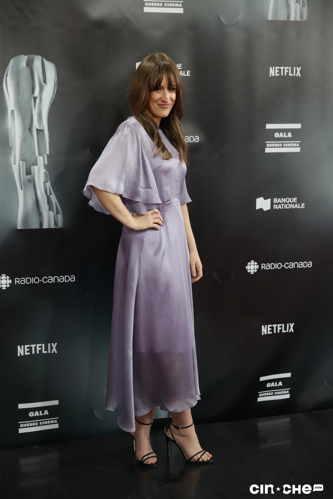 Sur le tapis rouge du Gala Québec Cinéma 2019