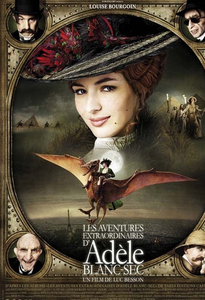 Affiche du film Les aventures extraordinaires d'Adèle Blanc-Sec