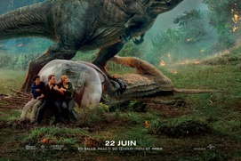 Affiche du film Monde Jurassique : Le royaume déchu