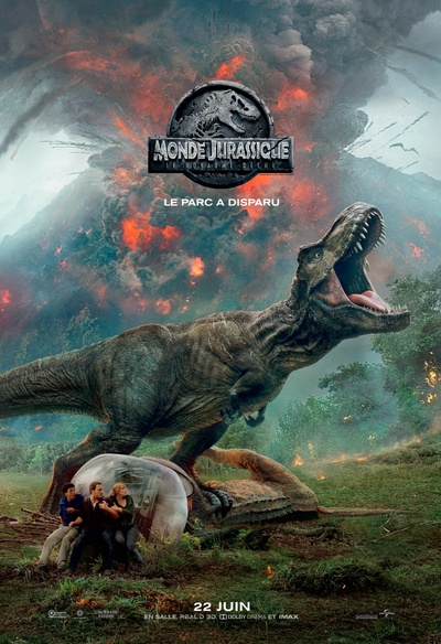 Affiche du film Monde Jurassique : Le royaume déchu