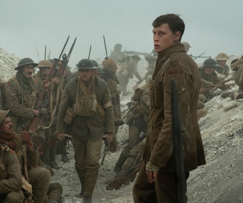 Une scène du film 1917