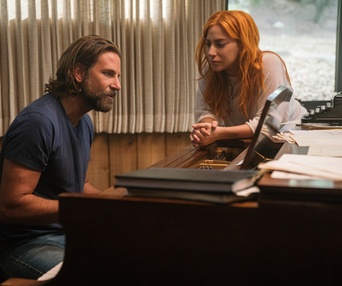 Une scène du film A Star Is Born