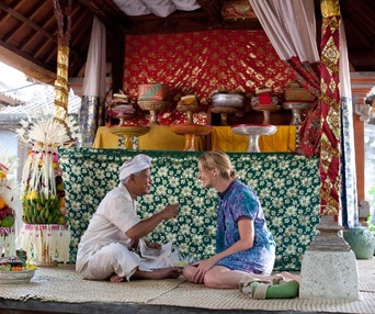 Une scène du film Eat Pray Love