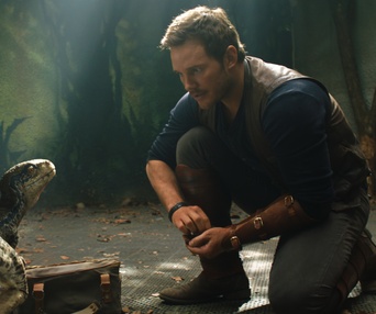 Une scène du film Jurassic World: Fallen Kingdom