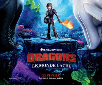 Affiche du film How to Train Your Dragon: The Hidden World