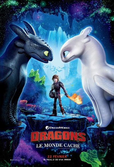 Affiche du film How to Train Your Dragon: The Hidden World