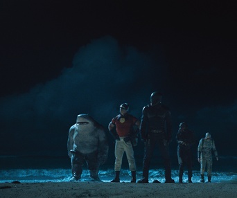 Une scène du film The Suicide Squad