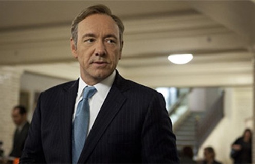 Kevin Spacey dans House of Cards