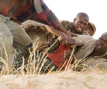 Scène du film Le diamant de sang