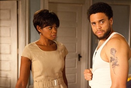 Une scène du film For Colored Girls