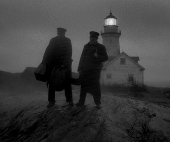 Une scène du film The Lighthouse