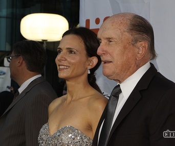 Sur le tapis rouge du film The Judge au TIFF