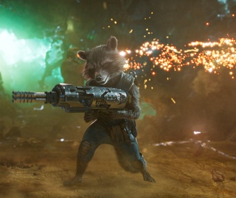 Une scène du film Guardians of the Galaxy Vol. 2