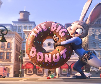 Une scène du film Zootopia