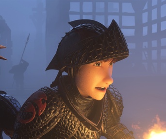 Une scène du film How To Train Your Dragon: The Hidden World
