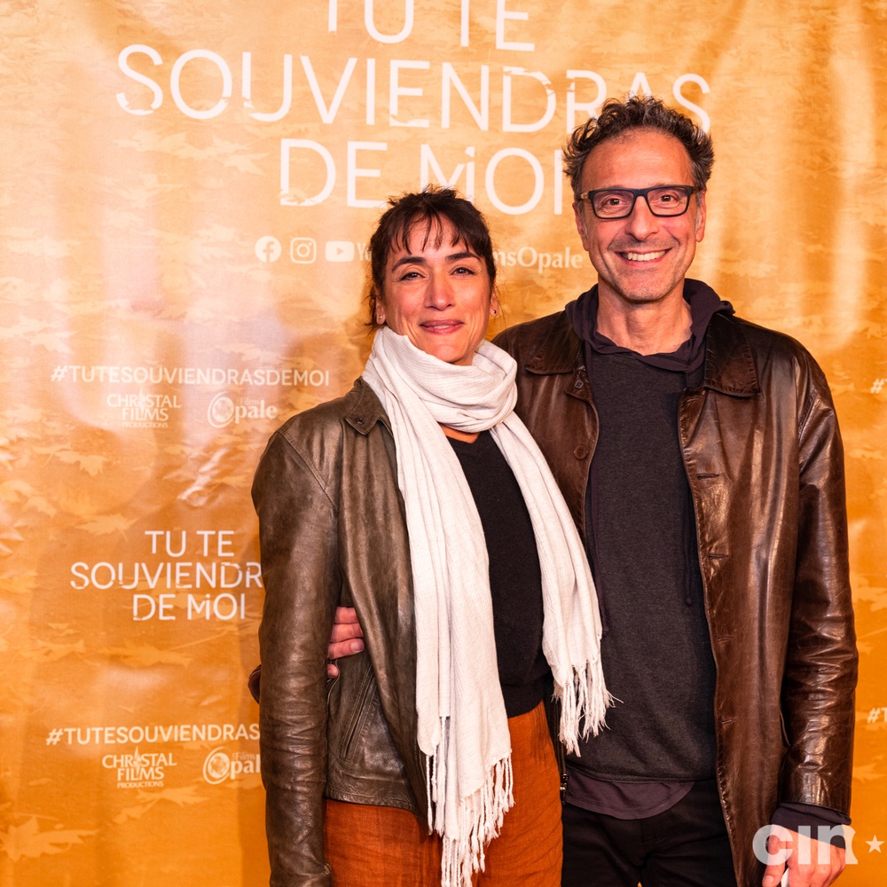 Sur le tapis rouge du film Tu te souviendras de moi