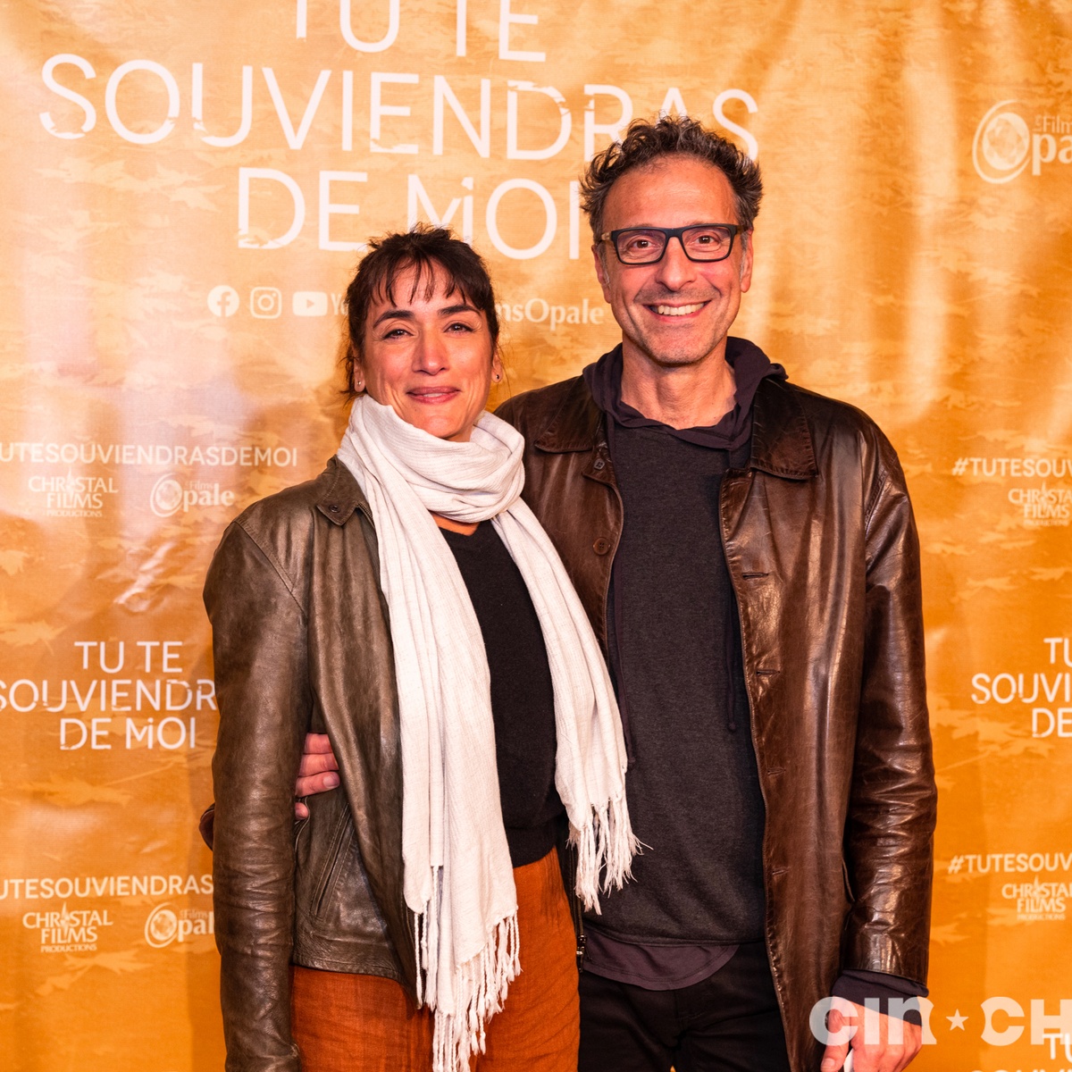 Sur le tapis rouge du film Tu te souviendras de moi