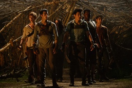 Une scène du film The Maze Runner Une scène du film The Maze Runner