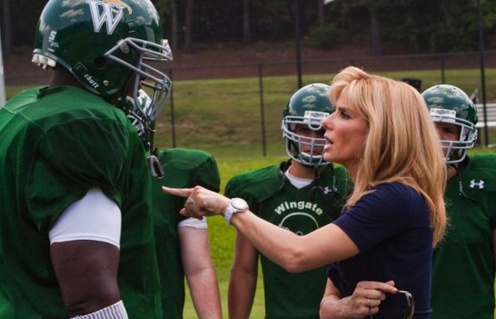Quinton Aaron et Sandra Bullock dans The Blind Side