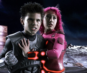 Scène du film Les aventures de Sharkboy et Lavagirl