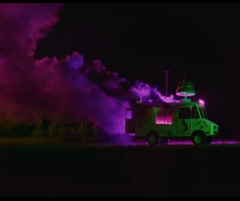 Une scène du film I Saw the TV Glow
