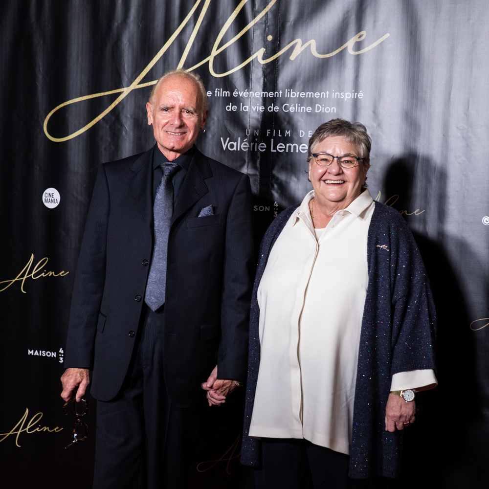 Tapis rouge du film Aline