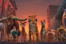 Une scène du film The Tiger's Apprentice