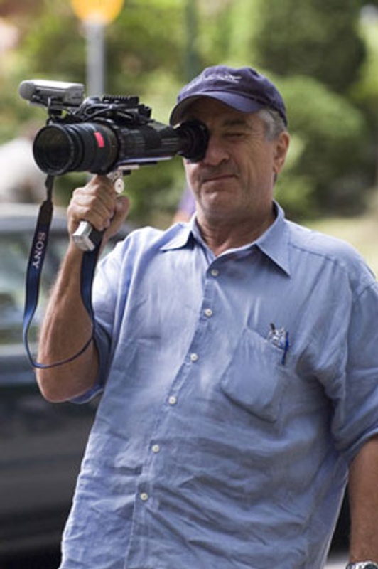 Robert De Niro en cours de réalisation du film The Good Shepherd