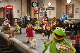 Une scène du film Muppets Most Wanted