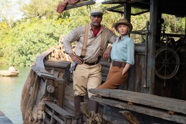 Une scène du film Jungle Cruise Une scène du film Jungle Cruise