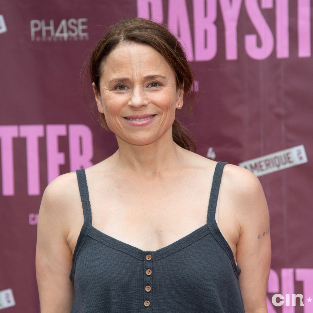 Sur le tapis rouge du film Babysitter